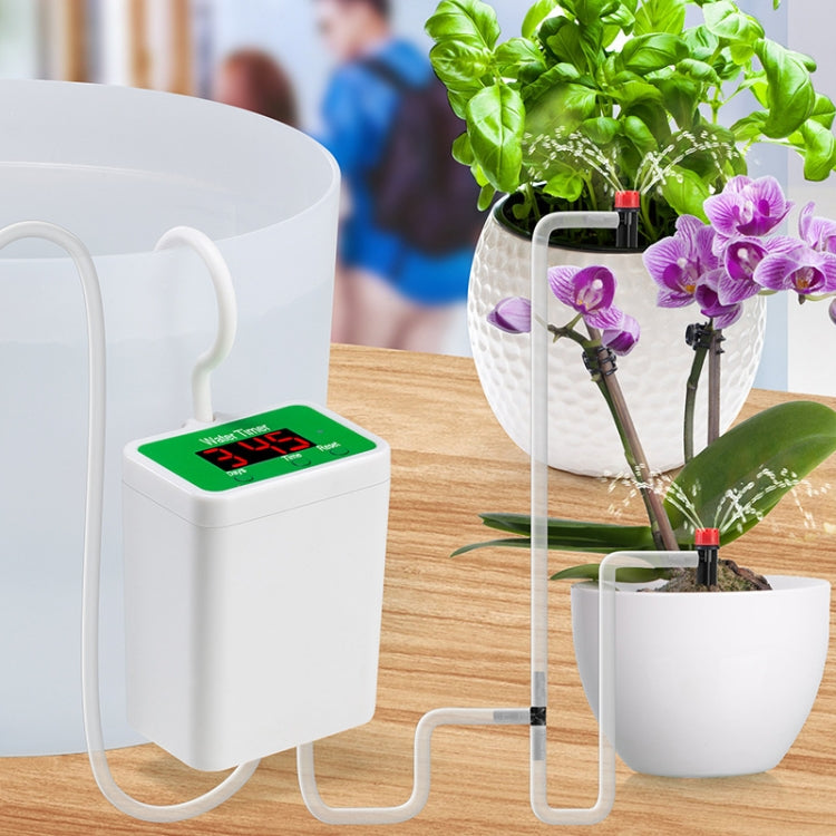 Household Intelligent Drip Irrigation Automatic Watering Timing Machine, Specification: Water 8 Potted Plants