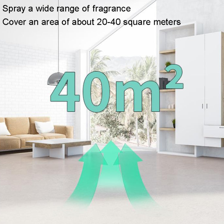 Light Automatic Spray Machine Small Space Aromatherapy Machine(White)