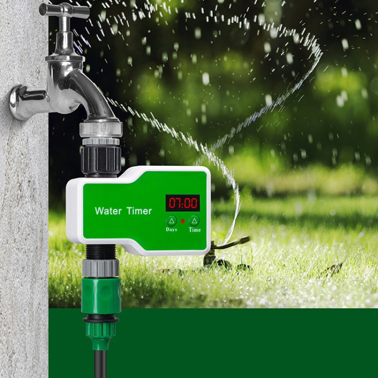 Irrigation System Intelligent Controller Automatic Timed Watering Device, Specification: 10m 10sets Ground Plug Dual-use Suit