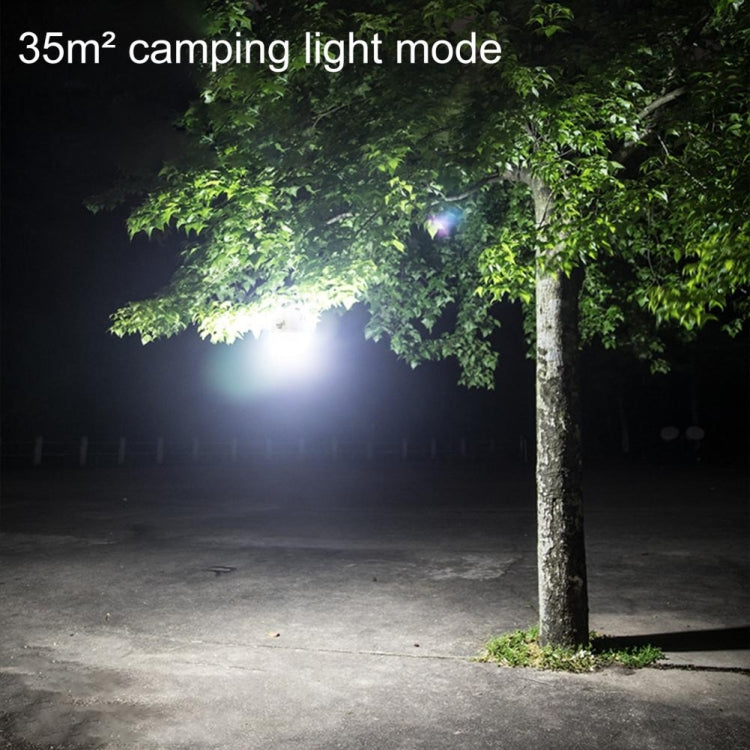 C51 Multifunctional Solar Camping Light Zoomable Waterproof Tent Light(Yellow)