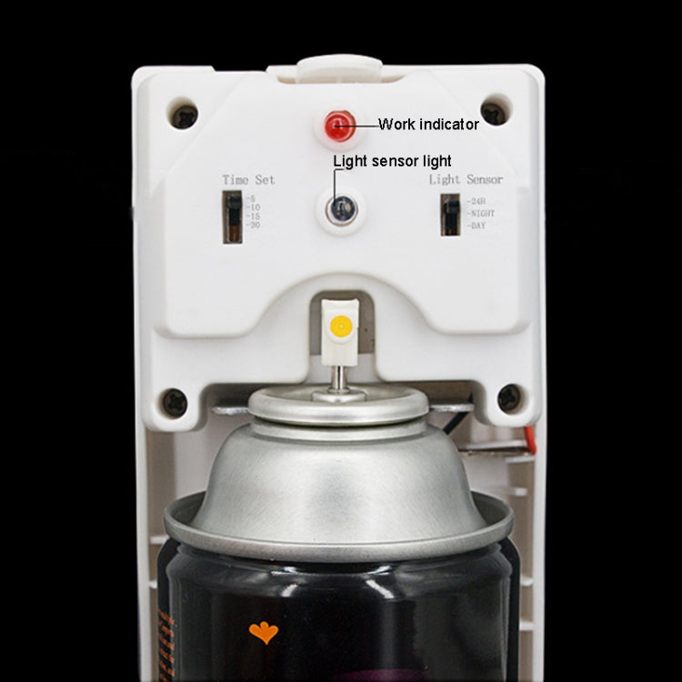 Light Sensitive Automatic Spraying Machine Toilet Fragrance Aromatherapy(Gold)