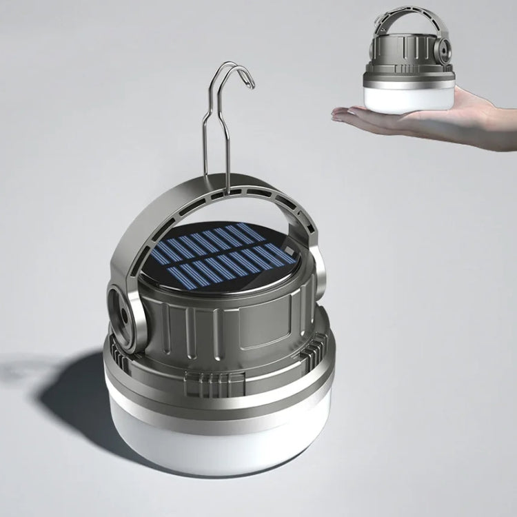 M10 Solar Tent Light With Portable Power Supply Handheld Camping Light Outdoor Vintage Mood Lights(Green)