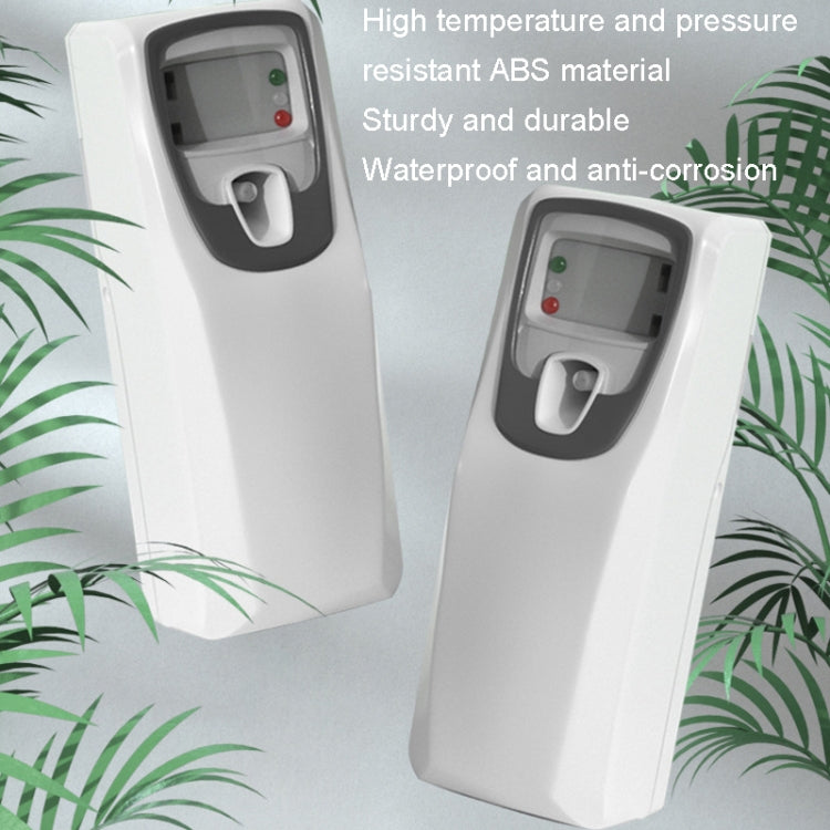With CN Plug Adapter Plug-in Recycle Adding Liquid Aqueous Incense Sprayer Wall-Mounted Automatic Incense Sprayer(White)