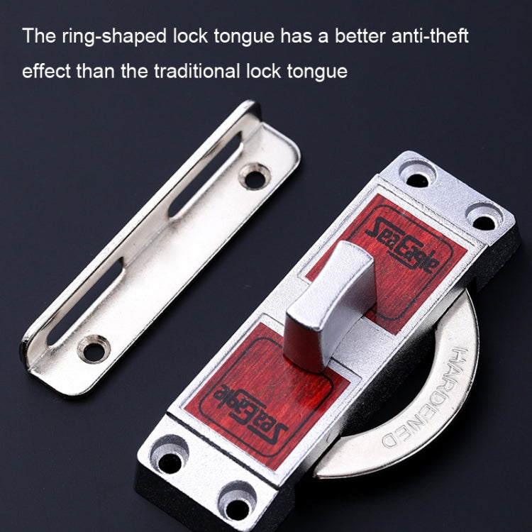 Zinc Alloy Slot-free 90 Degrees Right Angle Migration Door Hook Lock