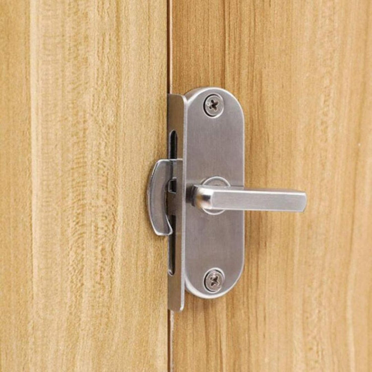 Zinc Alloy Slot-free 90 Degrees Right Angle Migration Door Hook Lock