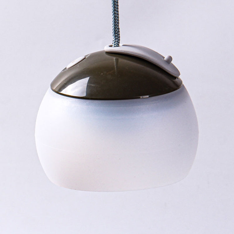 Retro Camping Lantern Rechargeable Haning Hook Night Light(Army Green)