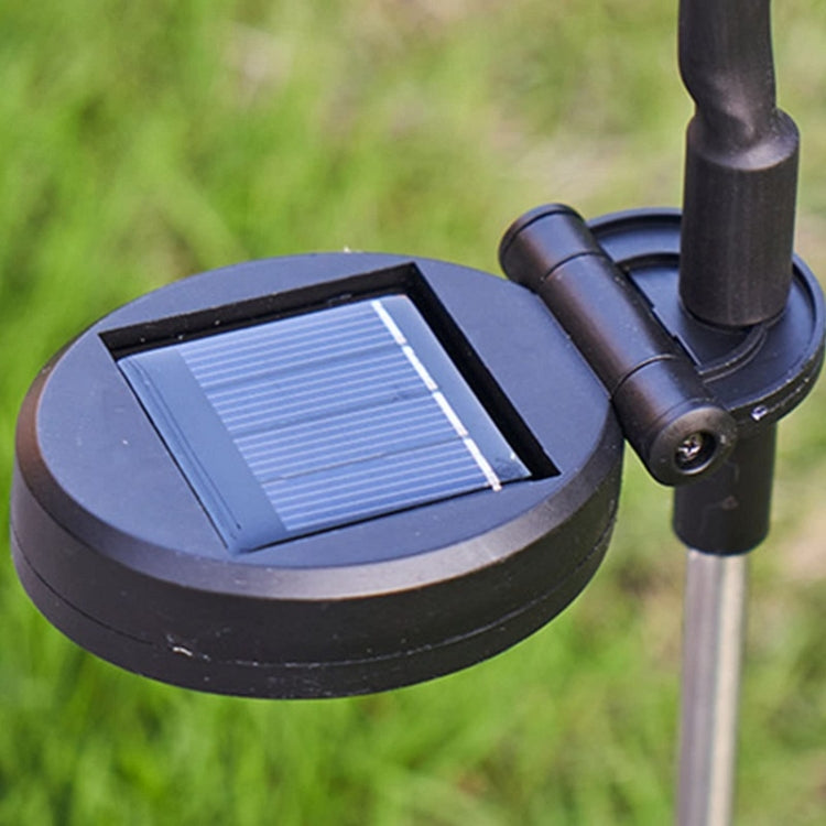 2sets Solar Firefly Lights Christmas Outdoor Garden Waterproof Lawn Lights, Color: 8 Head Warm Light