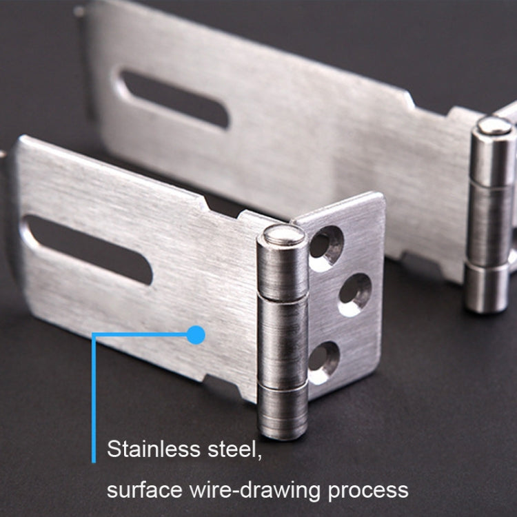 5 inch 304 Stainless Steel Locking Plate Anti-Theft Hitch