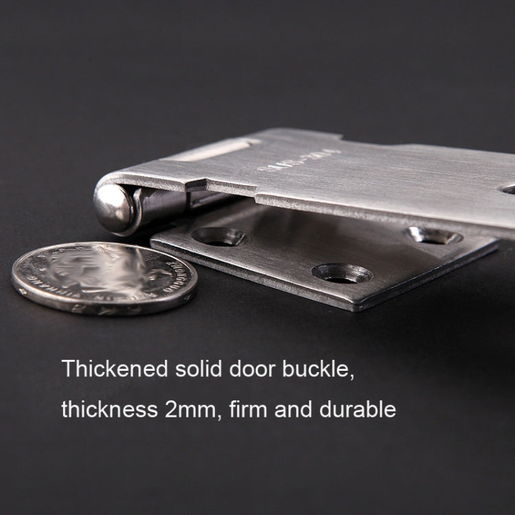 3 inch 304 Stainless Steel Locking Plate Anti-Theft Hitch