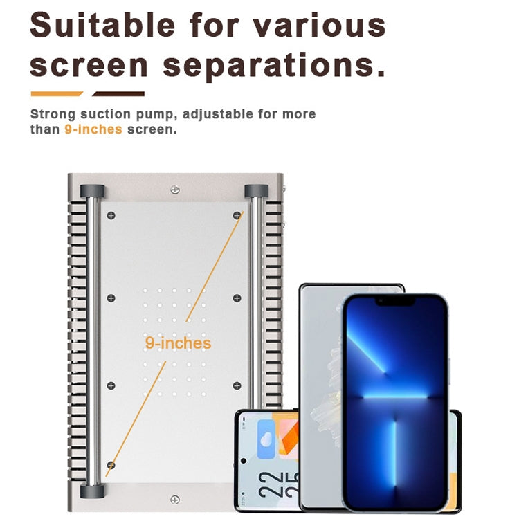 BAKU BA-948E Mobile Phone Liquid Crystal Separation Machine Flat Display Separator Heating Board US Plug 110V