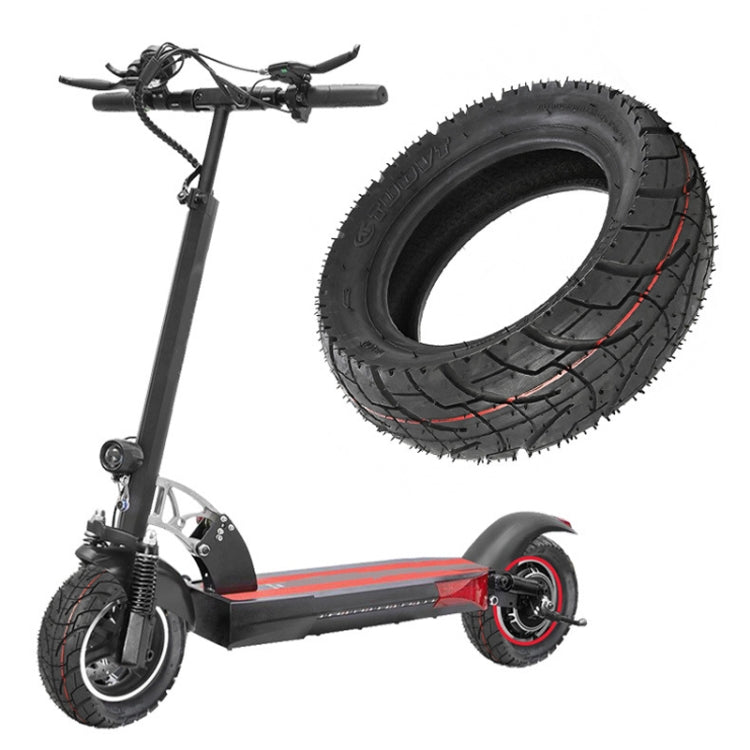 For KUGOO M4 TUOVT 80/65-6.5 10 inch Electric Skateboard Vacuum Explosion-Proof Outer Tire(Highway Tire)