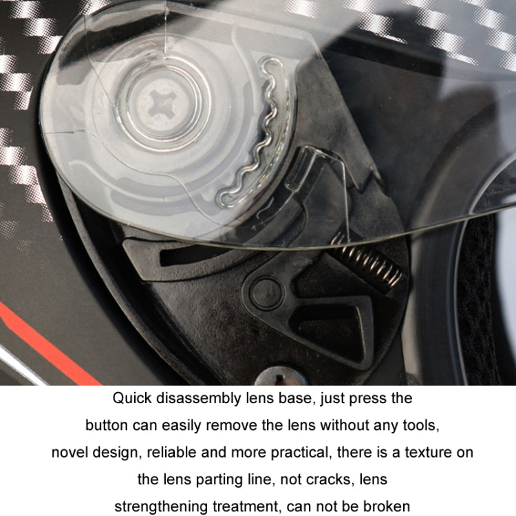 KUQIBAO Motorcycle Bluetooth Headset Double Lens Helmet With Braid, Size: XL(White)