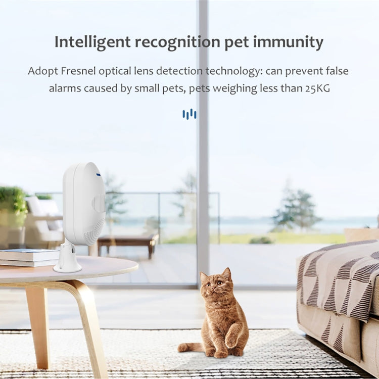 TUYA APP Control  Wireless PIR Motion Sensor Alarm WiFi Motion Detector