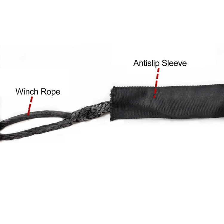 3cm x 1m Off-road Rescue Trailer Electric Winch Rope Sheath
