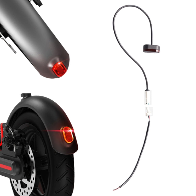 For Xiaomi M365 / PRO Rear Gear Tail Light+Buckle+Battery Connection Line(Black)