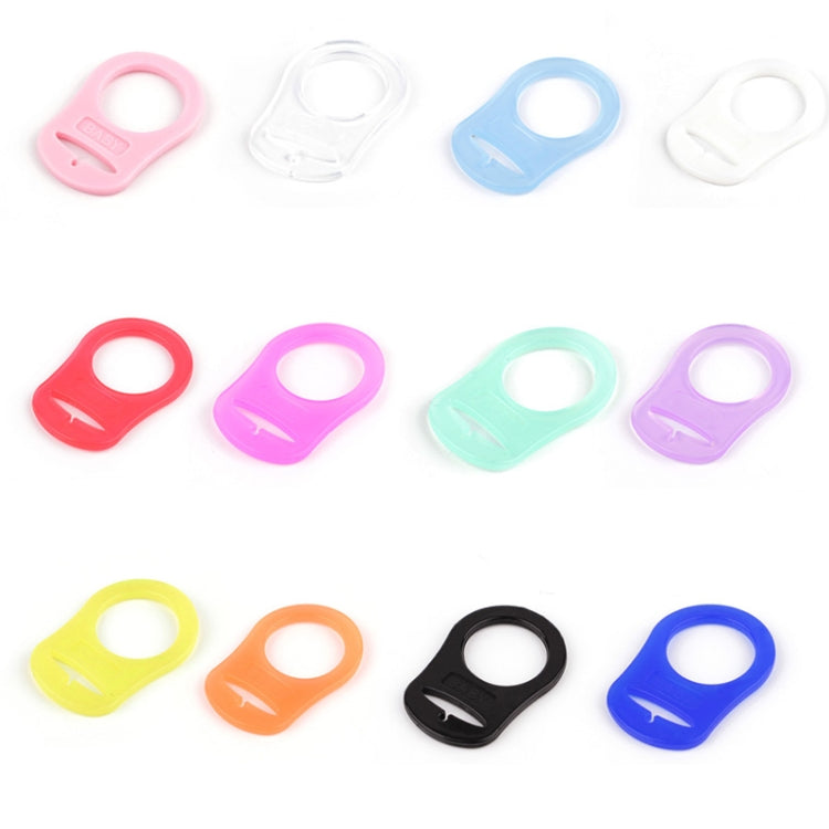 10pcs Dummy Pacifier Holder Clip Adapter Ring Button Style Pacifier Adapter(C12)