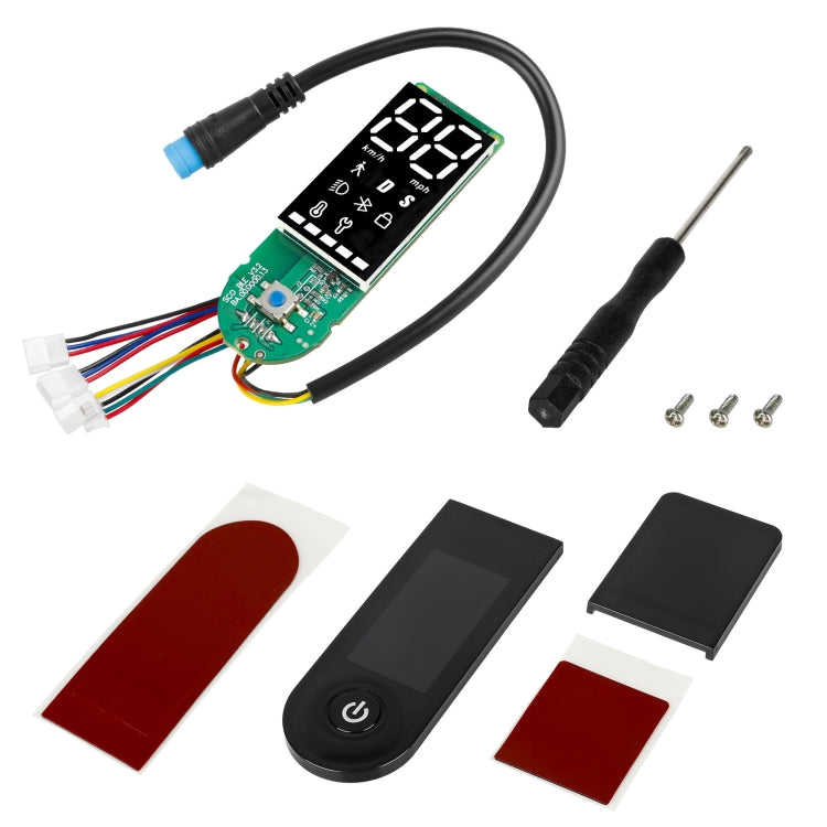 For Xiaomi Electric Scooter Pro/Pro 2/1S Four-Wire Double Brake Bluetooth Board Set, Spec: Only Board