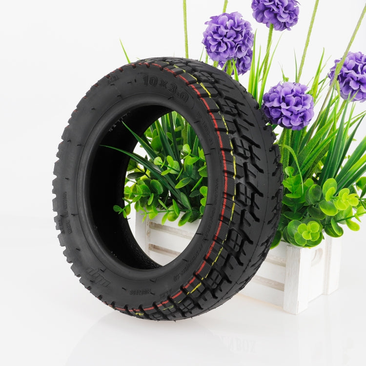 Ulip 10 x 3.0 10 Inch Electric Scooter Thickened Off-road Tubeless Tire for Dualtron Zero 10X, Kaabo Wolf Warrior, Kaabo Mantis 10 With Gas Nozzle