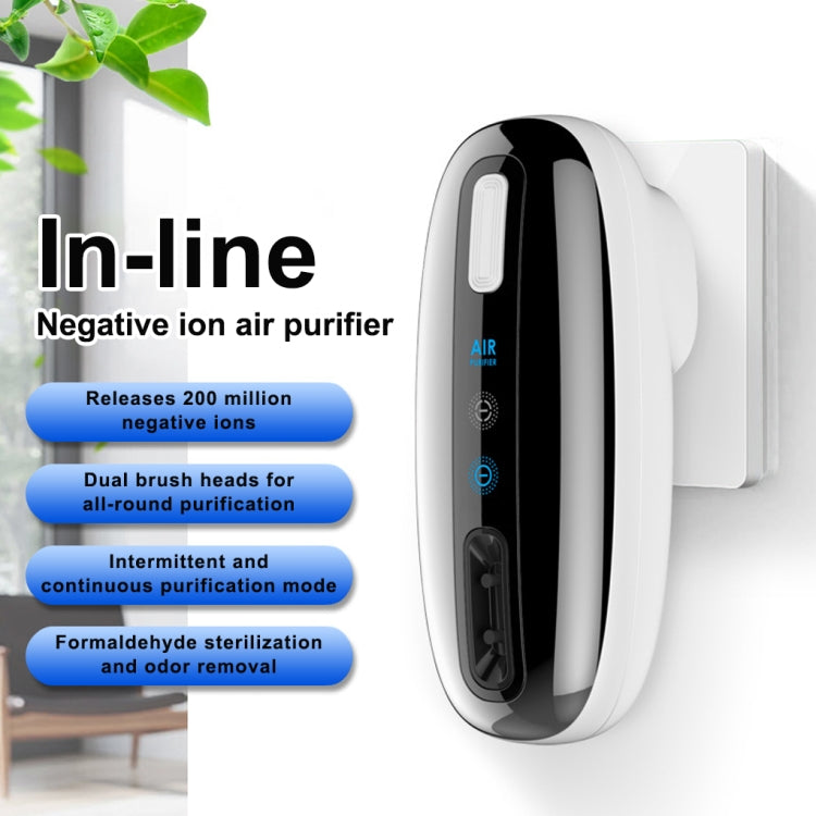 90V-250V Plug-in Negative Ion Air Purifier Portable Odor Removing Device UK Adapter+ EU Host