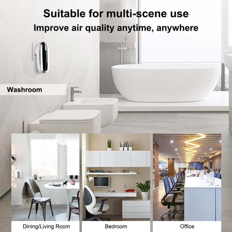 90V-250V Plug-in Negative Ion Air Purifier Portable Odor Removing Device EU Plug