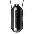 Portable Negative Ion Air Purifier Home Hanging Neck Purifier, Style: Rope Style (Black)