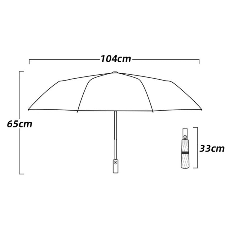 60 Bone Sunny Rain Dual-use Automatic Umbrella Wind-resistant Reinforced Sunshade UV Sun Umbrella(Pink)