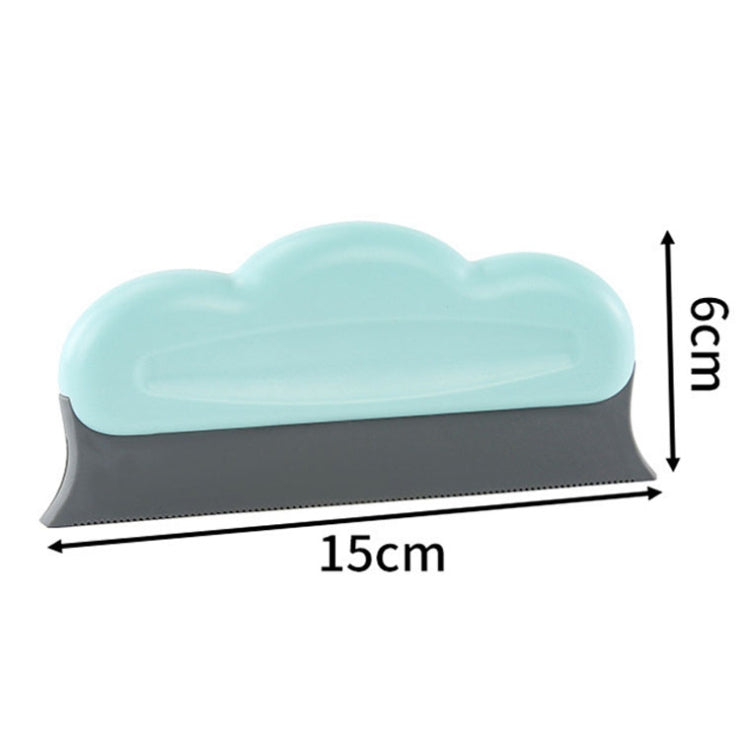 Multifunctional Home Cleaning Pet Hair Removal Brush Carpet Clothes Sofa Pet Stripper(Blue)