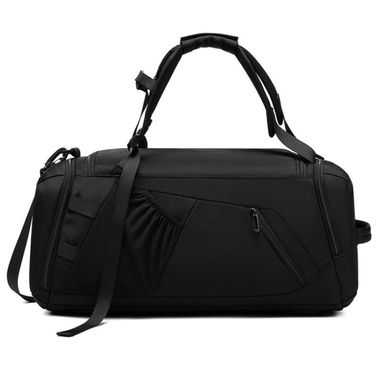 MINGLU Large-Capacity Dry And Wet Separation Gym Bag Messenger Training Bag(Black)