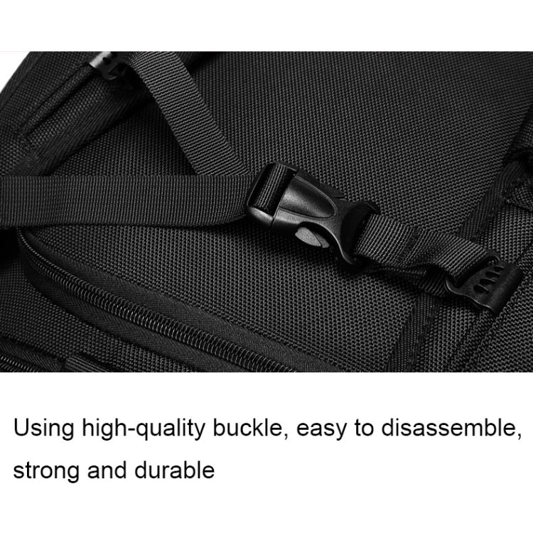 MINGLU Large-Capacity Dry And Wet Separation Gym Bag Messenger Training Bag(Black)