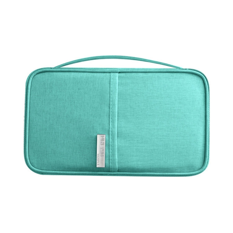 Travel Waterproof Dustproof Portable Passport Document Bag, Color: Blue Small