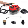 2500W High Temperature And High Pressure Steam Cleaning Machine for Kitchen Bathroom Furniture, Color: Red 220V UK Plug