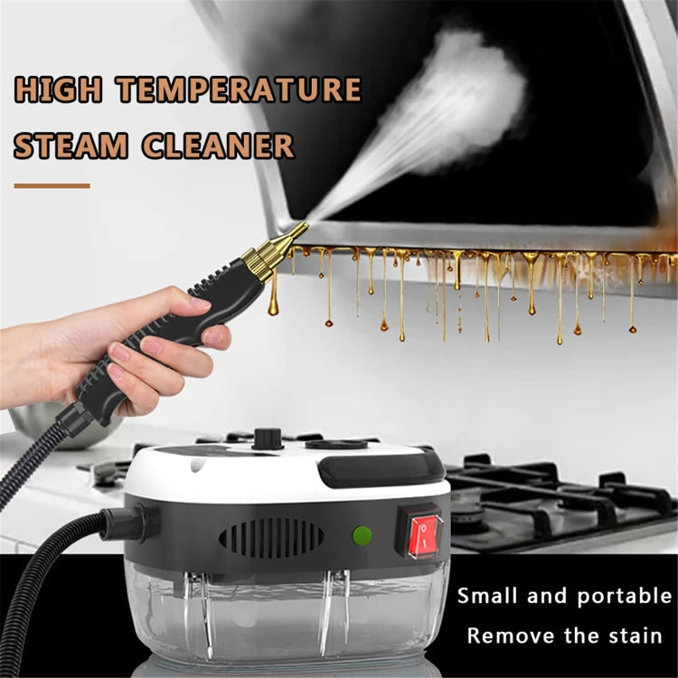 2500W High Temperature And High Pressure Steam Cleaning Machine for Kitchen Bathroom Furniture, Color: White 220V UK Plug