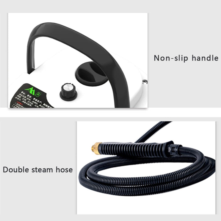 2500W High Temperature And High Pressure Steam Cleaning Machine for Kitchen Bathroom Furniture, Color: White 220V UK Plug