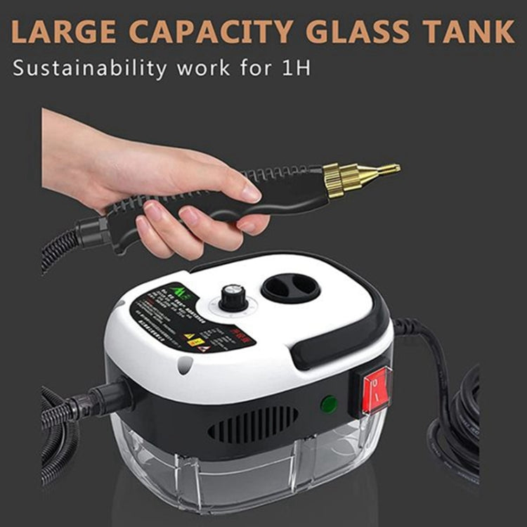2500W High Temperature And High Pressure Steam Cleaning Machine for Kitchen Bathroom Furniture, Color: White 220V UK Plug