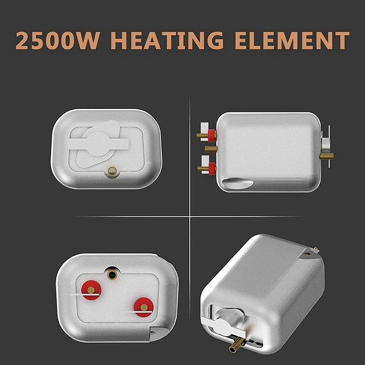 2500W High Temperature And High Pressure Steam Cleaning Machine for Kitchen Bathroom Furniture, Color: White 220V UK Plug