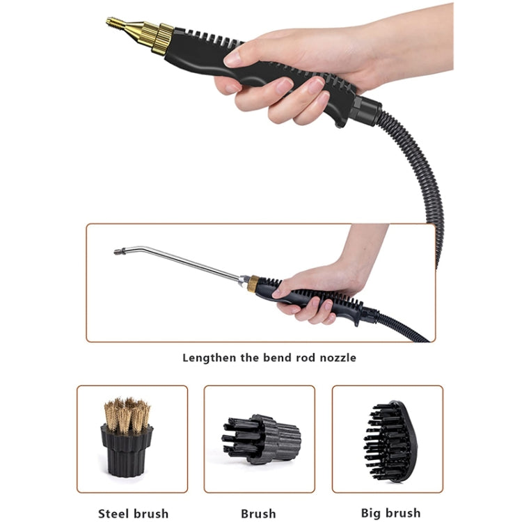 2500W High Temperature And High Pressure Steam Cleaning Machine for Kitchen Bathroom Furniture, Color: White 220V UK Plug