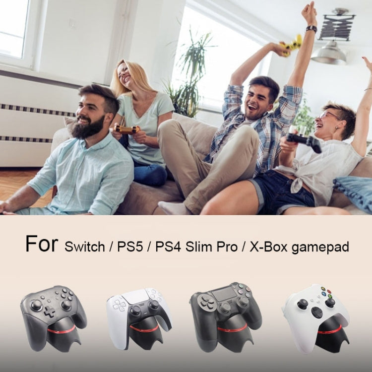 iplay HBX-252 Magnetic Port Gamepad Charger Gaming Accessories for Switch / PS5 / PS4 Slim Pro / X-Box(Black)