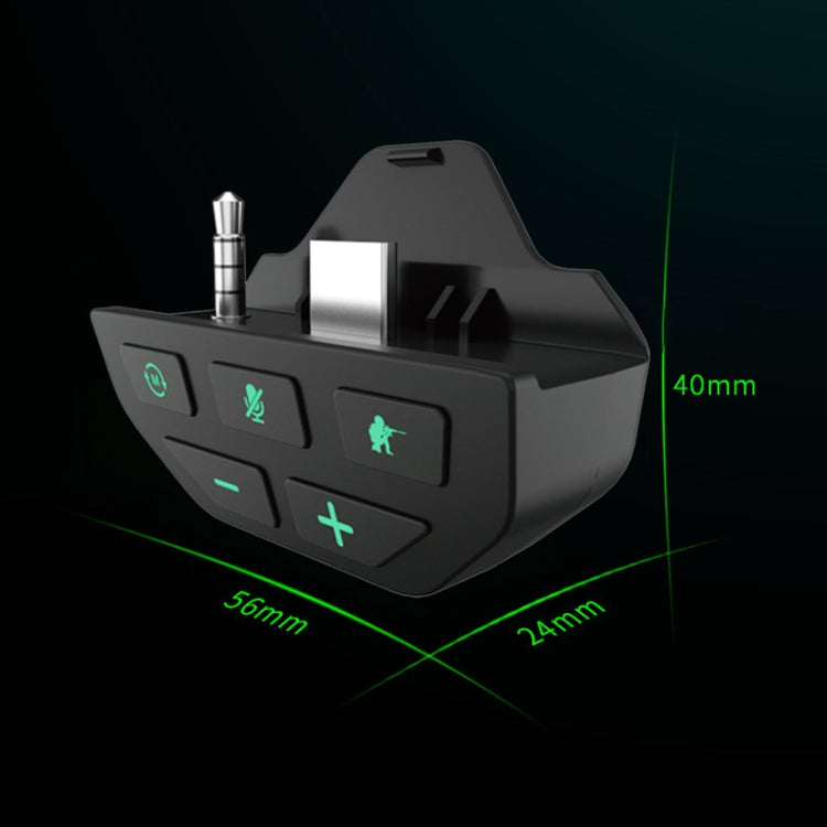 Iplay For XBOX ONE S/XBOX Series X Headphone Audio Adapter(Black)