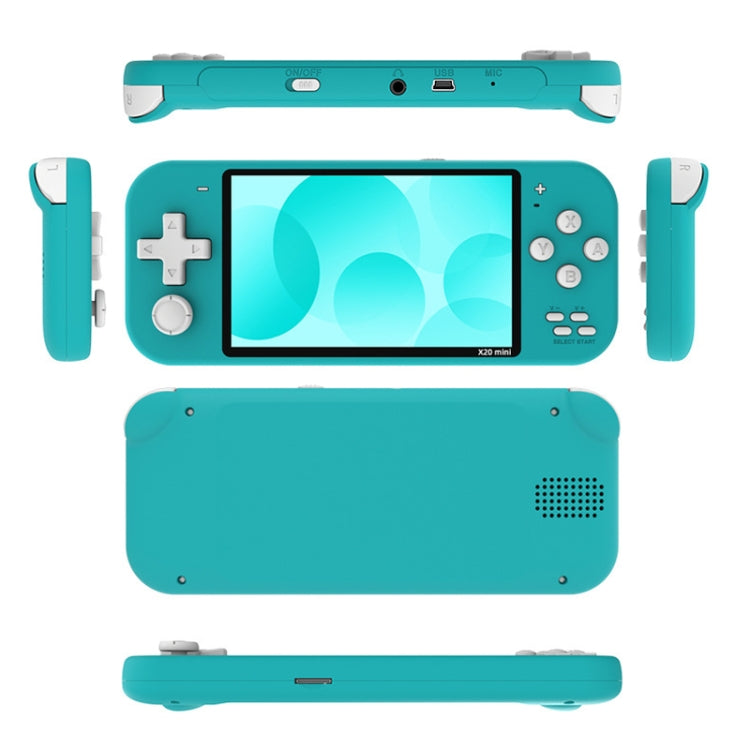 Nostalgic Street Fighter FC Handheld Video Game Console(Blue)