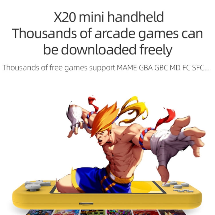 Nostalgic Street Fighter FC Handheld Video Game Console(Green)
