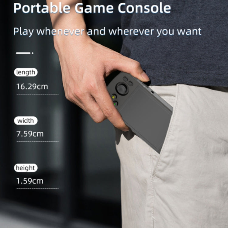 ANBERNIC RG405M Handheld Game Console 4 Inch IPS Touch Screen Aluminum Alloy Android 12 System  128G+256G 4000+Games(Black)