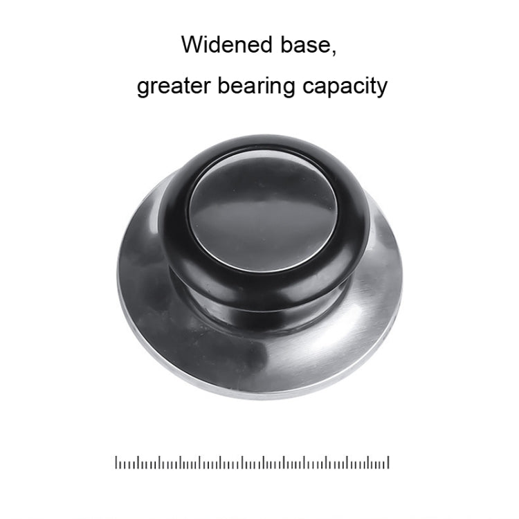 Stainless Steel Lid Handle Plastic Top Bead