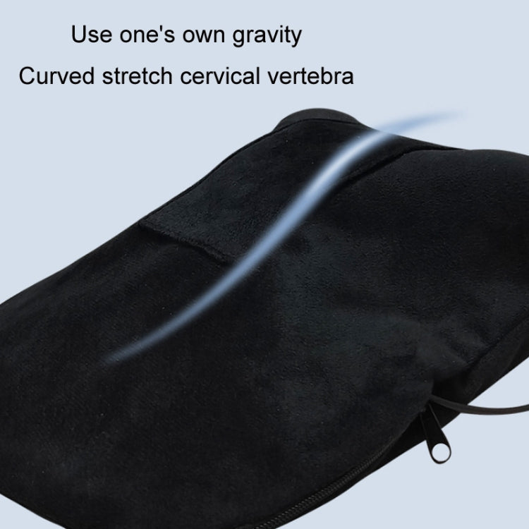 Neck Massager Cervical Spondylosis Correction Pillow, Color: 877 USB Electric Heating Black