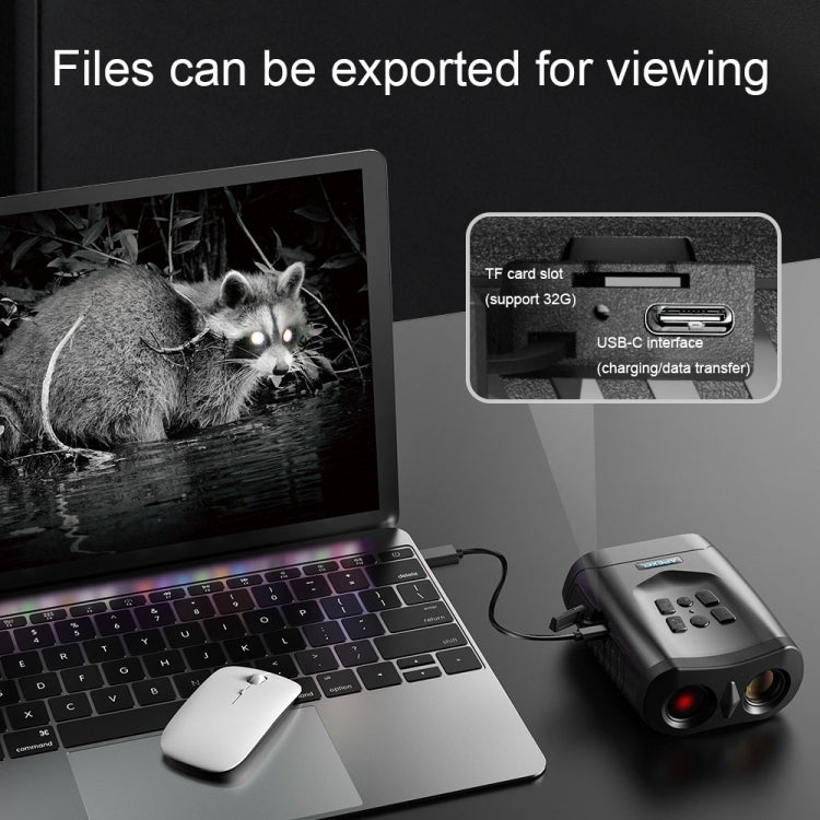 APEXEL 3-inch LCD HD Screen Photo Video Portable Binoculars Digital Infrared Night Vision Device(APL-NV009)