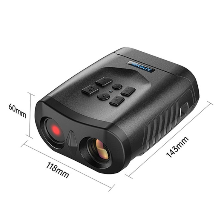 APEXEL 3-inch LCD HD Screen Photo Video Portable Binoculars Digital Infrared Night Vision Device(APL-NV009)