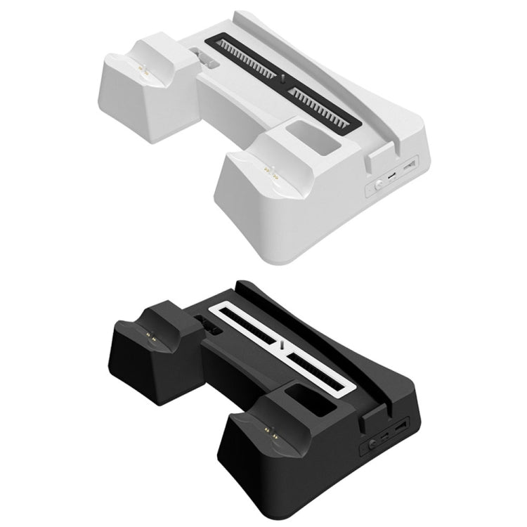 Iplay HBP-351 For Sony PS5 Digital Version Host Cooling Base Bracket Multifunctional Handle Charging Stand(White)