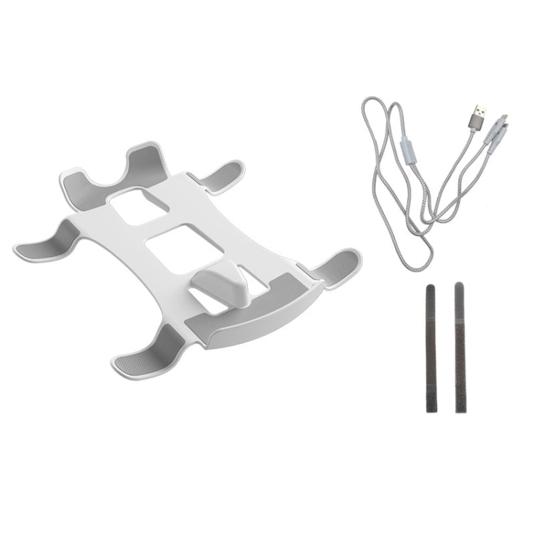 iplay for PS5/PSVR2 Headphone Storage Bracket Charging Cable with Indicator Light(White)