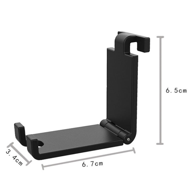 iplay HBP-266 For Sony PS5 Game Console Headphone Storage Side Rack Gamepad Hanger(Black)