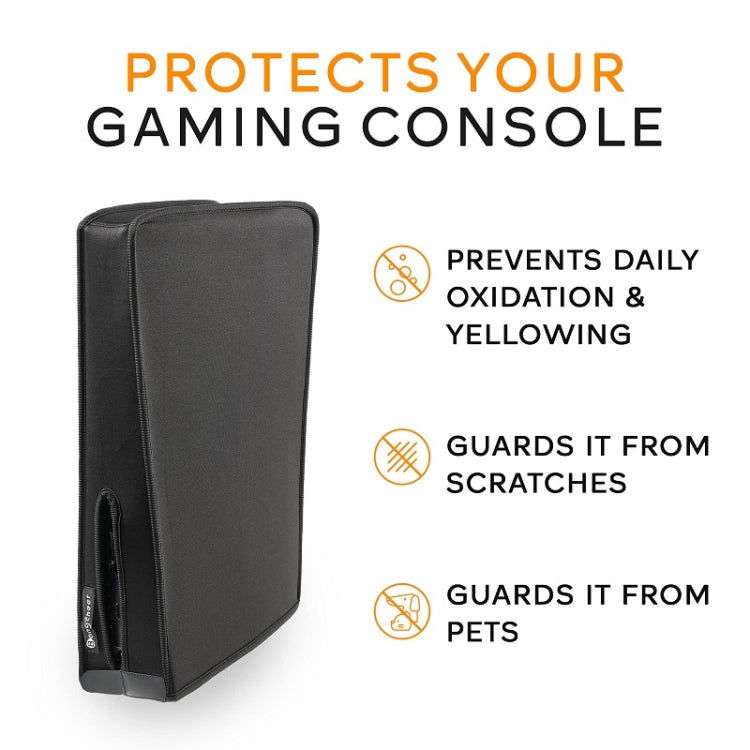 For PS5 Host Waterproof Dustproof Protective Cover Compatible With Digital Optical Drive Version