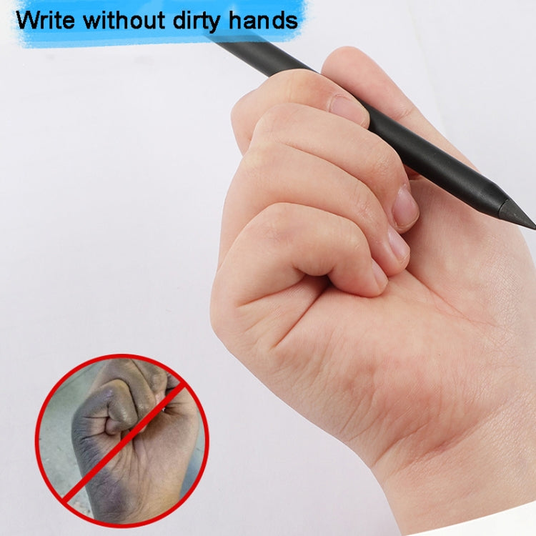 Office Pencil Unlimited Writing Eternal Metal Pen Inkless Pen Student Writing Pencil HB(Gold)